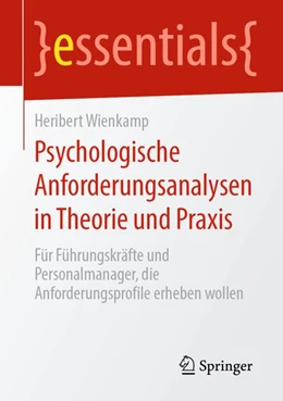 Abbildung von Wienkamp | Psychologische Anforderungsanalysen in Theorie und Praxis | 1. Auflage | 2020 | beck-shop.de