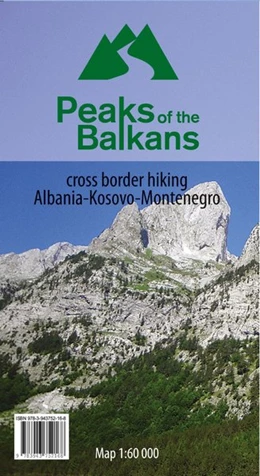 Abbildung von Wanderkarte Peaks of the Balkans 1: 60 000 | 1. Auflage | 2024 | beck-shop.de