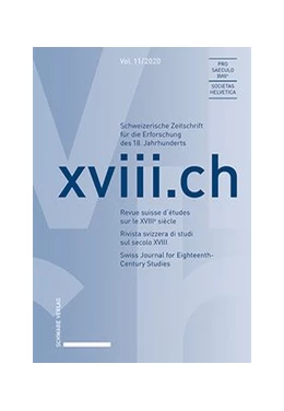 Abbildung von xviii.ch Vol. 11/2020 | 1. Auflage | 2020 | 11 | beck-shop.de