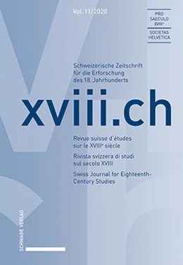 Abbildung von xviii.ch Vol. 11/2020 | 1. Auflage | 2020 | 11 | beck-shop.de