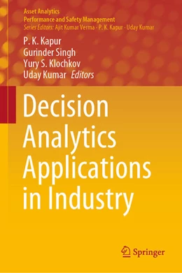 Abbildung von Kapur / Singh | Decision Analytics Applications in Industry | 1. Auflage | 2020 | beck-shop.de