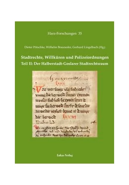 Abbildung von Pötschke / Brauneder | Stadtrechte, Willküren und Polizeiordnungen | 1. Auflage | 2020 | beck-shop.de