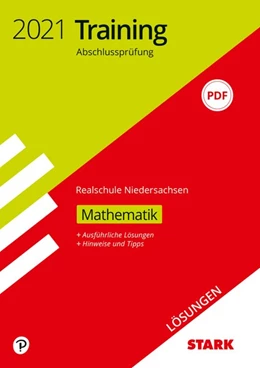 Abbildung von STARK Lösungen zu Training Abschlussprüfung Realschule 2021 - Mathematik - Niedersachsen | 1. Auflage | 2020 | beck-shop.de