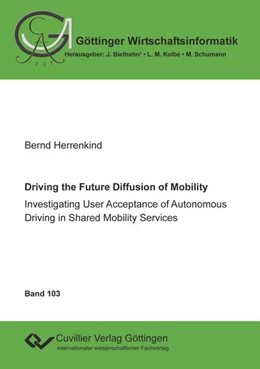 Abbildung von Driving the Future Diffusion of Mobility | 1. Auflage | 2020 | beck-shop.de