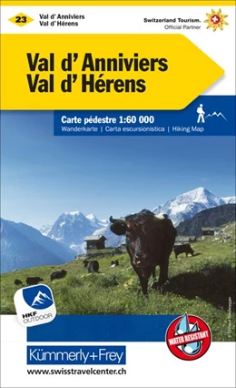 Abbildung von Hallwag Kümmerly+Frey AG | Val d'Anniviers - Val d'Hérens Nr. 23 Wanderkarte 1:60 000 | 1. Auflage | 2020 | beck-shop.de