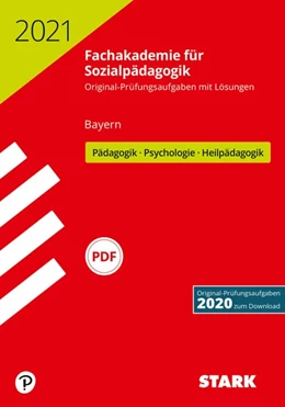 Abbildung von STARK Abschlussprüfung Fachakademie 2021 - Pädagogik, Psychologie, Heilpädagogik - Bayern | 1. Auflage | 2020 | beck-shop.de