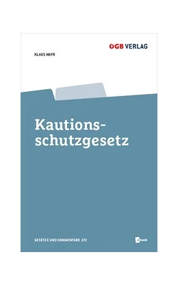 Abbildung von Mayr | Kautionsschutzgesetz | 1. Auflage | 2020 | 172 | beck-shop.de
