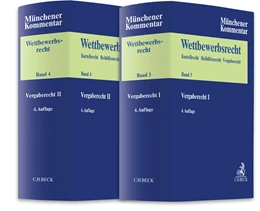 Abbildung von Münchener Kommentar zum Wettbewerbsrecht, ...: Band 3: Vergaberecht I / Band 4: Vergaberecht II
 | 4. Auflage | 2022 | beck-shop.de