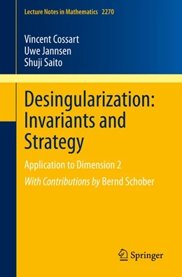 Abbildung von Cossart / Jannsen | Desingularization: Invariants and Strategy | 1. Auflage | 2020 | beck-shop.de