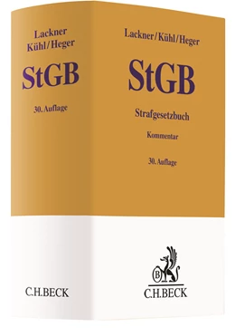 Abbildung von Lackner / Kühl | Strafgesetzbuch: StGB | 30. Auflage | 2023 | beck-shop.de