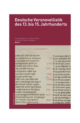 Abbildung von Ridder / Ziegeler | Deutsche Versnovellistik des 13. bis 15. Jahrhunderts | 1. Auflage | 2020 | beck-shop.de