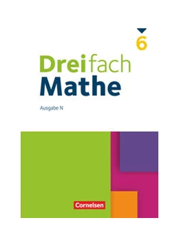 Abbildung von Dreifach Mathe 6. Schuljahr. Niedersachsen - Schülerbuch | 1. Auflage | 2021 | beck-shop.de