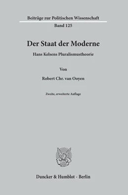 Abbildung von Ooyen | Der Staat der Moderne. | 2. Auflage | 2020 | 125 | beck-shop.de