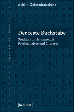 Abbildung von Geisenhanslüke | Der feste Buchstabe | 1. Auflage | 2021 | beck-shop.de