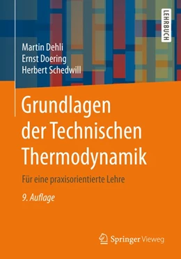 Abbildung von Dehli / Doering | Grundlagen der Technischen Thermodynamik | 9. Auflage | 2020 | beck-shop.de