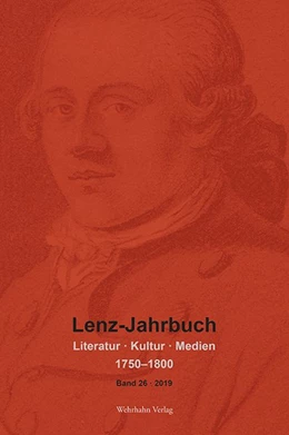 Abbildung von Roßbach / Martin | Lenz-Jahrbuch 26 (2019) | 1. Auflage | 2020 | beck-shop.de
