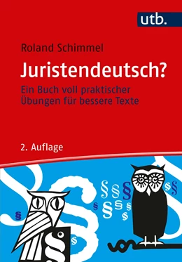 Abbildung von Schimmel | Juristendeutsch? | 2. Auflage | 2020 | 5451 | beck-shop.de