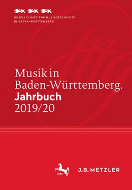 Abbildung von Gesellschaft Für Musikgeschichte | Musik in Baden-Württemberg. Jahrbuch 2019/20 | 1. Auflage | 2020 | beck-shop.de