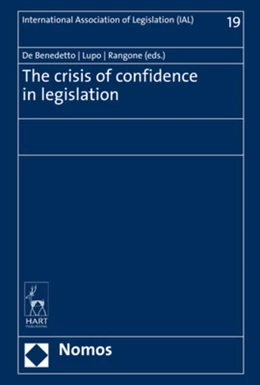 Abbildung von De Benedetto / Lupo | The crisis of confidence in legislation | 1. Auflage | 2020 | 19 | beck-shop.de