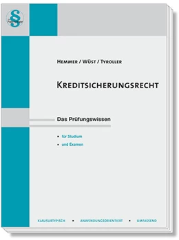 Abbildung von Hemmer / Wüst | Kreditsicherungsrecht | 14. Auflage | 2020 | beck-shop.de