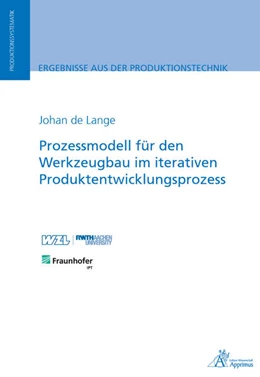 Abbildung von Lange | Prozessmodell für den Werkzeugbau im iterativen Produktentwicklungsprozess | 1. Auflage | 2020 | beck-shop.de