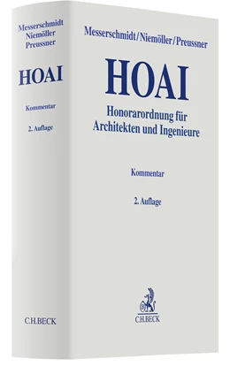 Abbildung von Messerschmidt / Niemöller | Honorarordnung für Architekten und Ingenieure: HOAI | 2. Auflage | 2023 | beck-shop.de