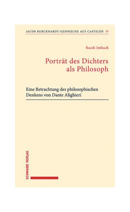 Abbildung von Imbach | Porträt des Dichters als Philosoph | 1. Auflage | 2020 | beck-shop.de
