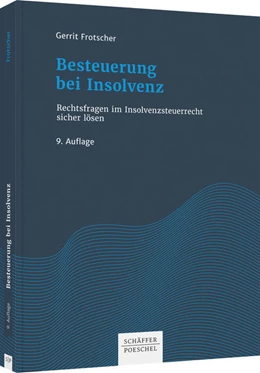 Abbildung von Frotscher | Besteuerung bei Insolvenz | 9. Auflage | 2021 | beck-shop.de