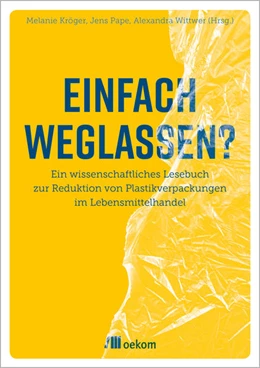 Abbildung von Kröger / Pape | Einfach weglassen? | 1. Auflage | 2020 | beck-shop.de