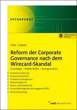 Abbildung von Velte / Graewe | Reform der Corporate Governance nach dem Wirecard-Skandal | 1. Auflage | 2021 | beck-shop.de