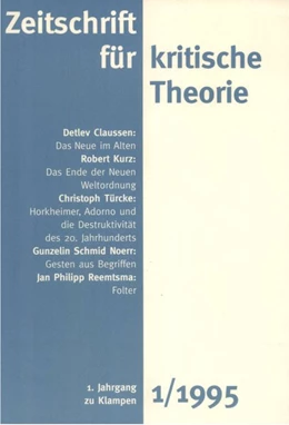 Abbildung von Schweppenhäuser / Bock | Zeitschrift für kritische Theorie / Zeitschrift für kritische Theorie, Heft 1 | 1. Auflage | 2020 | beck-shop.de