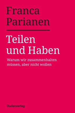 Abbildung von Parianen | Teilen und Haben | 1. Auflage | 2021 | beck-shop.de