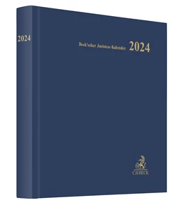 Abbildung von Beck'scher Juristen-Kalender 2024 | 1. Auflage | 2023 | beck-shop.de