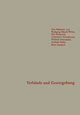 Abbildung von Otto | Verbände und Gesetzgebung | 1. Auflage | 2013 | beck-shop.de