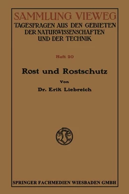 Abbildung von Liebreich-Landolt | Rost und Rostschutz | 1. Auflage | 2019 | beck-shop.de