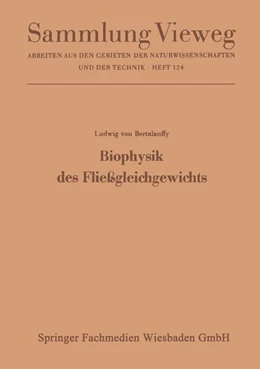 Abbildung von Bertalanffy | Biophysik des Fließgleichgewichts | 1. Auflage | 2019 | beck-shop.de