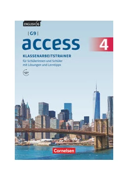 Abbildung von English G Access - G9 - Band 4: 8. Schuljahr - Klassenarbeitstrainer mit Audios und Lösungen online | 1. Auflage | 2021 | beck-shop.de