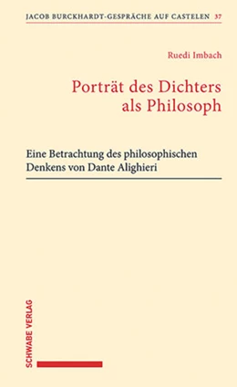 Abbildung von Imbach | Porträt des Dichters als Philosoph | 1. Auflage | 2020 | beck-shop.de
