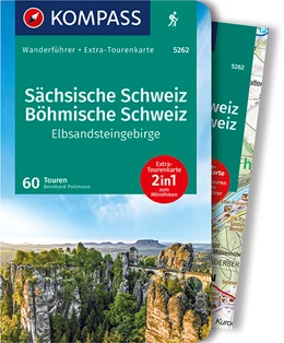 Abbildung von Pollmann | KOMPASS Wanderführer Sächsische Schweiz, Böhmische Schweiz, Elbsandsteingebirge, 60 Touren | 1. Auflage | 2021 | beck-shop.de