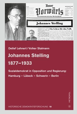 Abbildung von Lehnert / Stalmann | Johannes Stelling 1877-1933 | 1. Auflage | 2021 | beck-shop.de