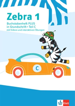 Abbildung von Zebra 1. Buchstabenheft PLUS in Grundschrift mit Videos und interaktiven Übungen Klasse 1 | 1. Auflage | 2021 | beck-shop.de