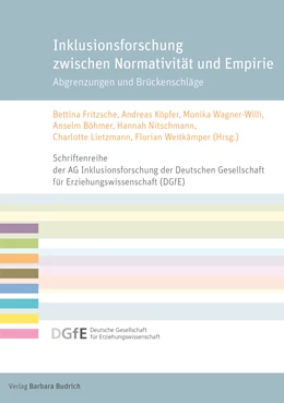 Abbildung von Fritzsche / Köpfer | Inklusionsforschung zwischen Normativität und Empirie | 1. Auflage | 2021 | beck-shop.de