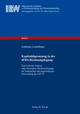 Abbildung von Großelfinger | Kapitalabgrenzung in der IFRS-Rechnungslegung | 1. Auflage | 2021 | 2 | beck-shop.de