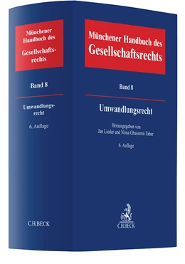 Abbildung von Münchener Handbuch des Gesellschaftsrechts, Band 8: Umwandlungsrecht | 6. Auflage | 2024 | beck-shop.de