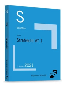 Abbildung von Krüger | Skript Strafrecht AT 1 | 21. Auflage | 2021 | beck-shop.de