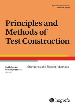 Abbildung von Schweizer / Distefano | Principles and Methods of Test Construction | 1. Auflage | 2017 | beck-shop.de