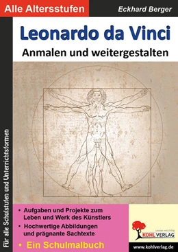 Abbildung von Berger | Leonardo da Vinci anmalen und weitergestalten | 2. Auflage | 2017 | beck-shop.de