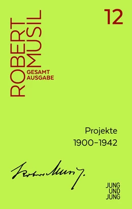 Abbildung von Musil / Fanta | Projekte 1900-1942 | 1. Auflage | 2021 | beck-shop.de