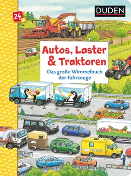 Abbildung von Braun | Duden 24+: Autos, Laster & Traktoren: Das große Wimmelbuch der Fahrzeuge | 1. Auflage | 2021 | 4 | beck-shop.de