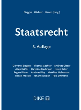 Abbildung von Biaggini / Gächter | Staatsrecht | 3. Auflage | 2021 | beck-shop.de